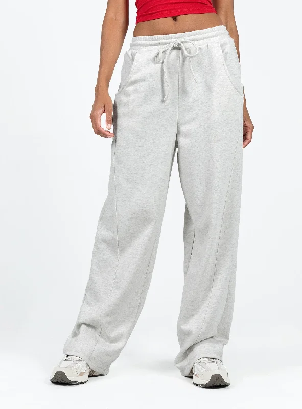 Stylish Statements Lanter Pants Grey Marle