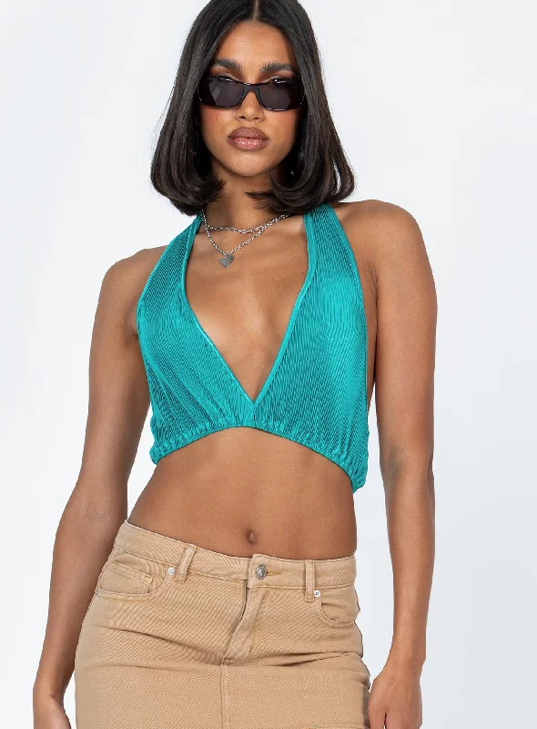 Shop Ladies Clothes Saylor Top Teal