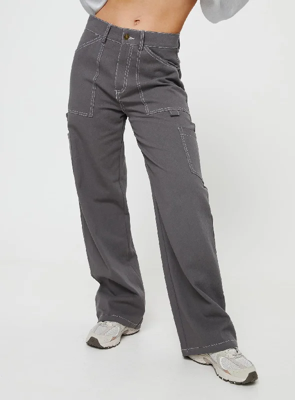 Comfortable Women's Outfits Hellier Cargo Pant Slate