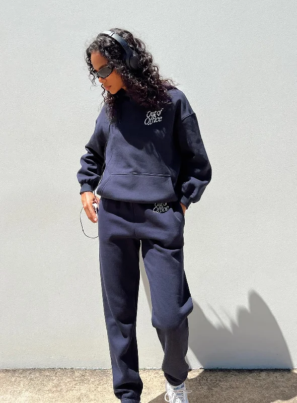 Sale Event, Prices Rock Out Of Office Tracksuit Pants Navy