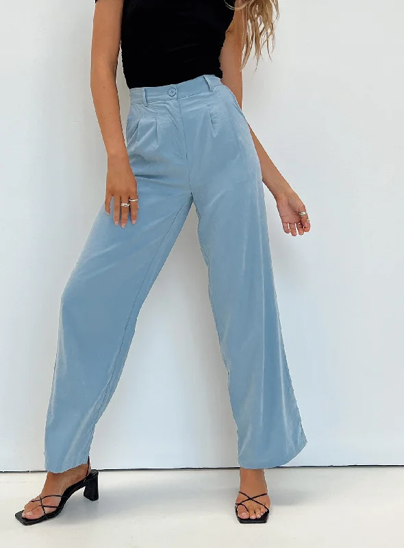 Chic Women's Outfit Ideas Archer Pants Dusty Blue