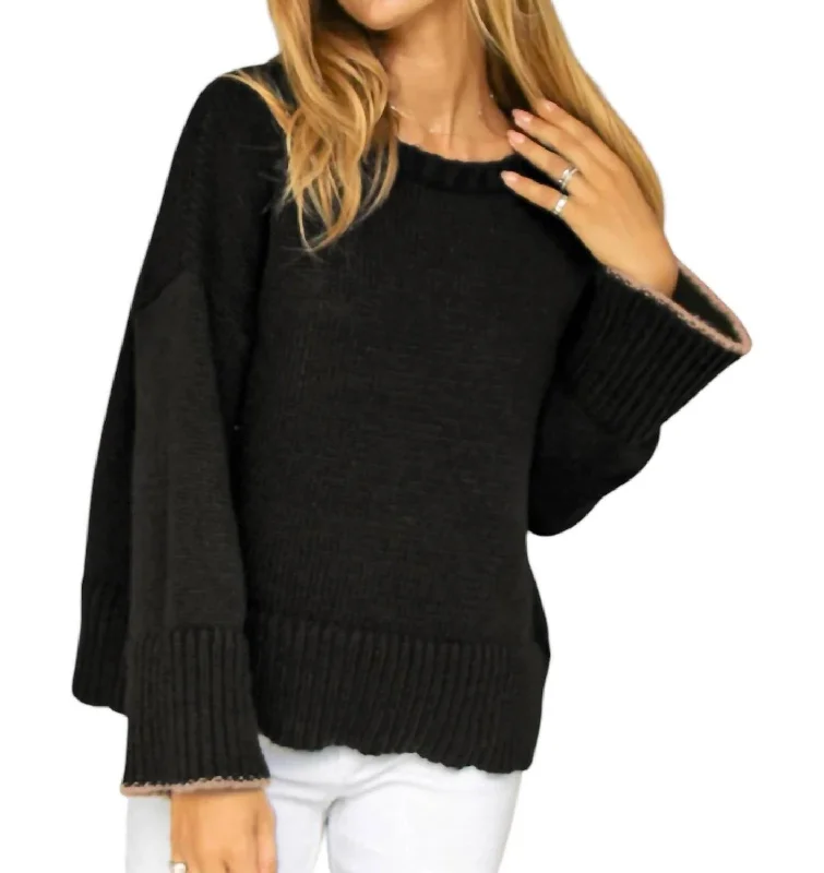 Fashion Sale Jules Chunky Sweater In Black