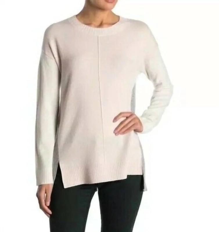 Clothing Online Cashmere Pullover Crew Neck Sweater In Multicolor