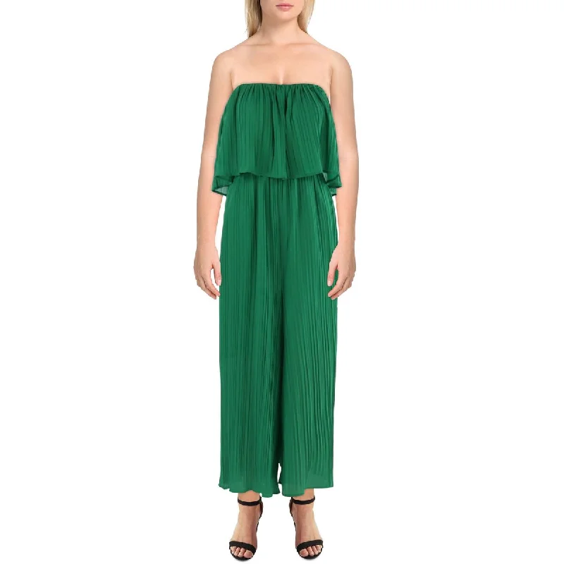 Comfortable Loungewear for Women Kensie Dresses Womens Pleated Jumpsuit