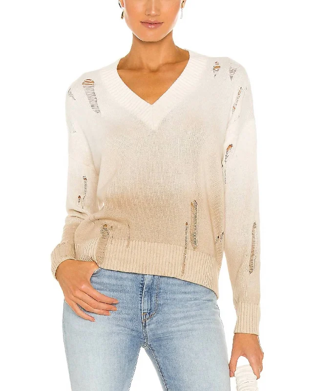 Trendy Boutique Online Sylvia Sweater In Sand