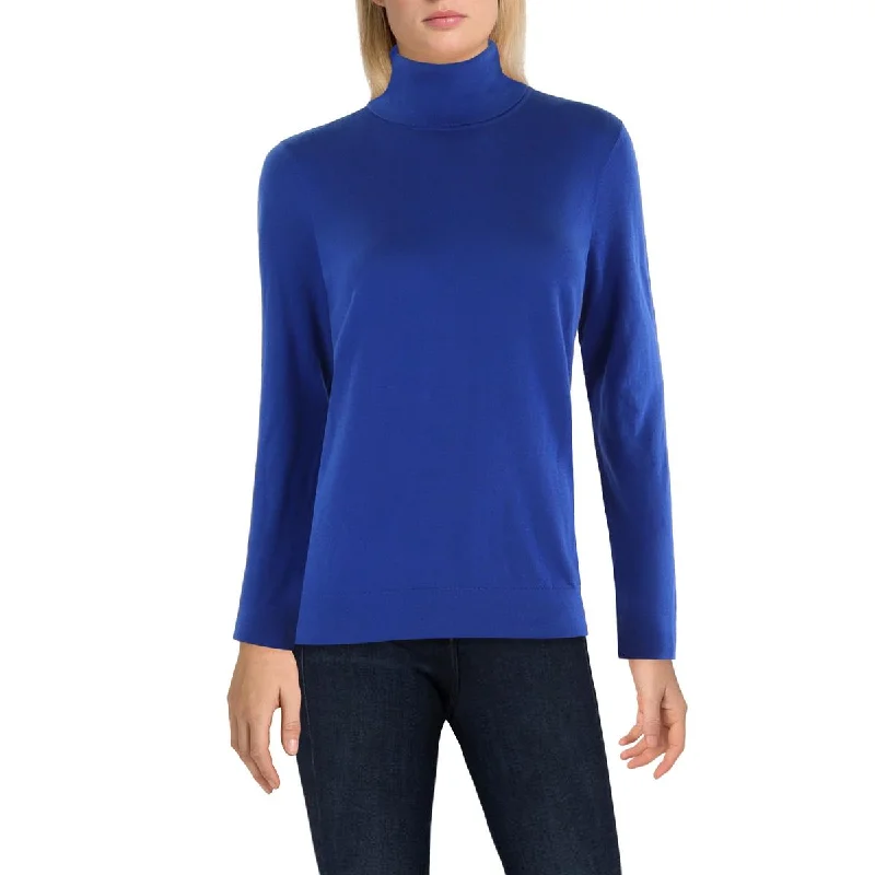 Chic Trends Unveiled Womens Knit Long Sleeve Turtleneck Sweater