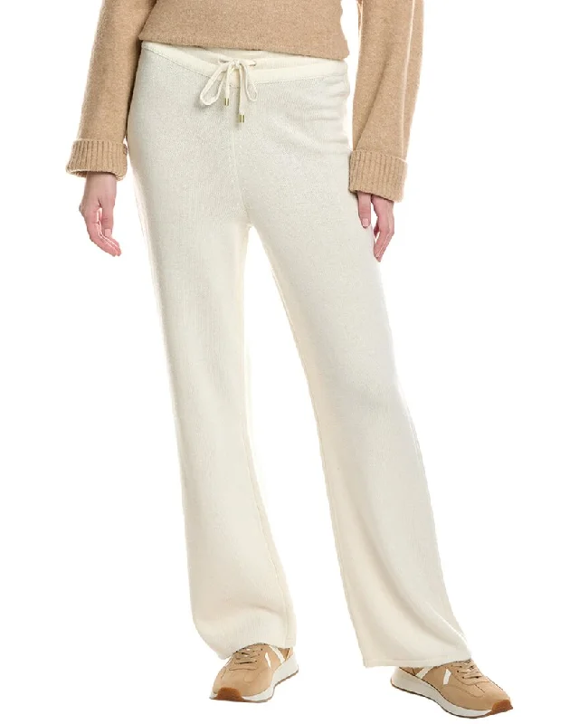 Women's Fashion Hotspots Anne Klein Wide Leg Wool & Cashmere-Blend Sweater Pant