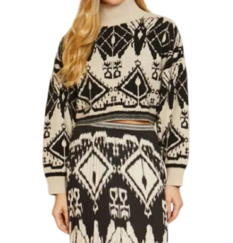 Additional Time-Limited Offers Maeva Sweater In Ikat Tapestry