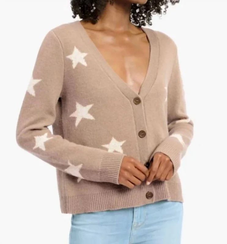 Comfortable Loungewear for Women Celestine Cardigan In Chestnut