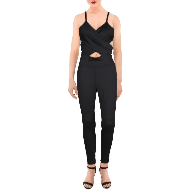 Best Sellers FP Movement by Free People Womens Cosmic Skinny Criss-Cross Front Jumpsuit