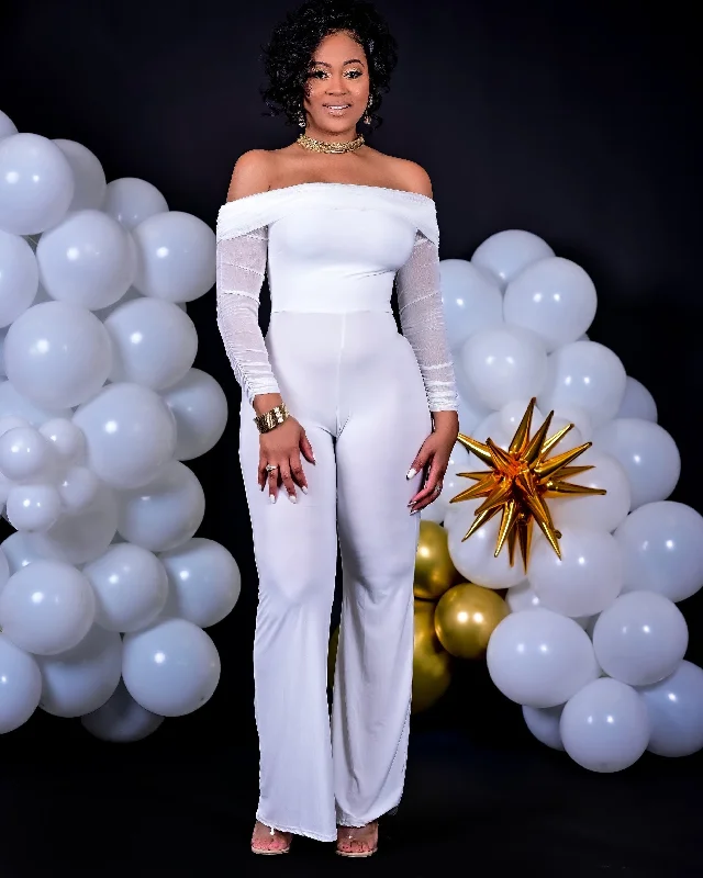 Best Boutiques Online Promises Jumpsuit White