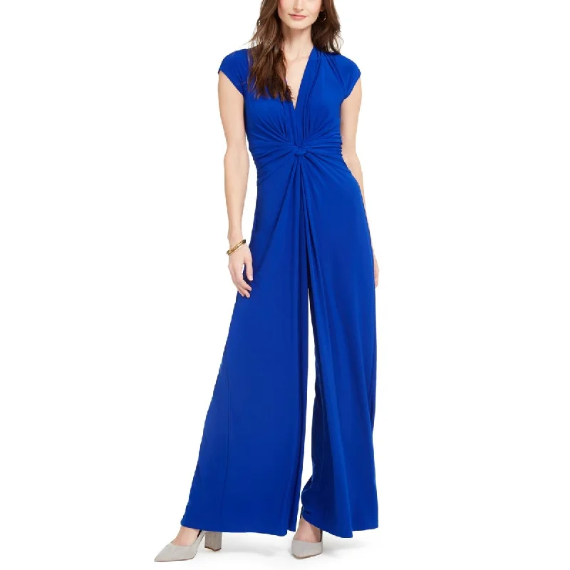 Comfort First Women's Fashion Vince Camuto Womens Pleated V-Neck Jumpsuit