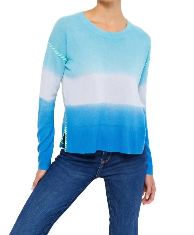 Everyday Wear Color Me Happy Top In Ice Combo