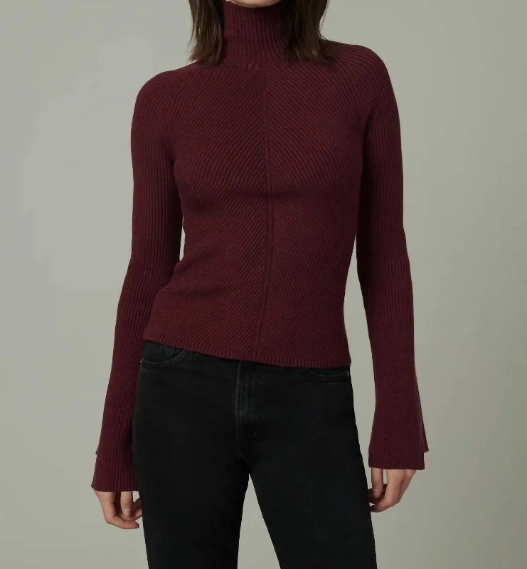 Sale For Women Palmer Sweater In Vineyard Wine