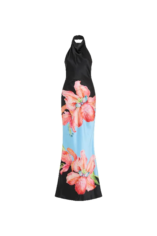 Flash Discount Orchid Oasis Gown