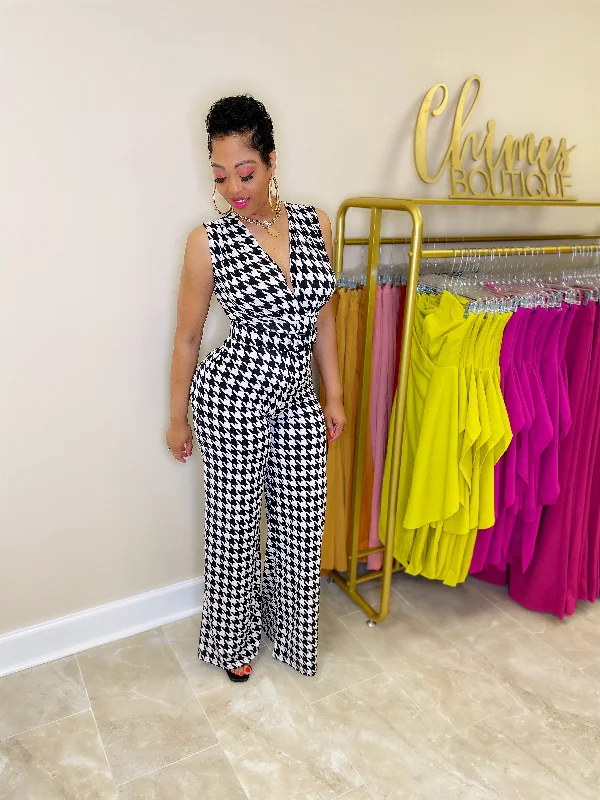 End Of Season Sale Clothing Checkmate Jumpsuit