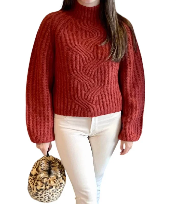 Outfits For Women Gemma Sweater In Chili Jam