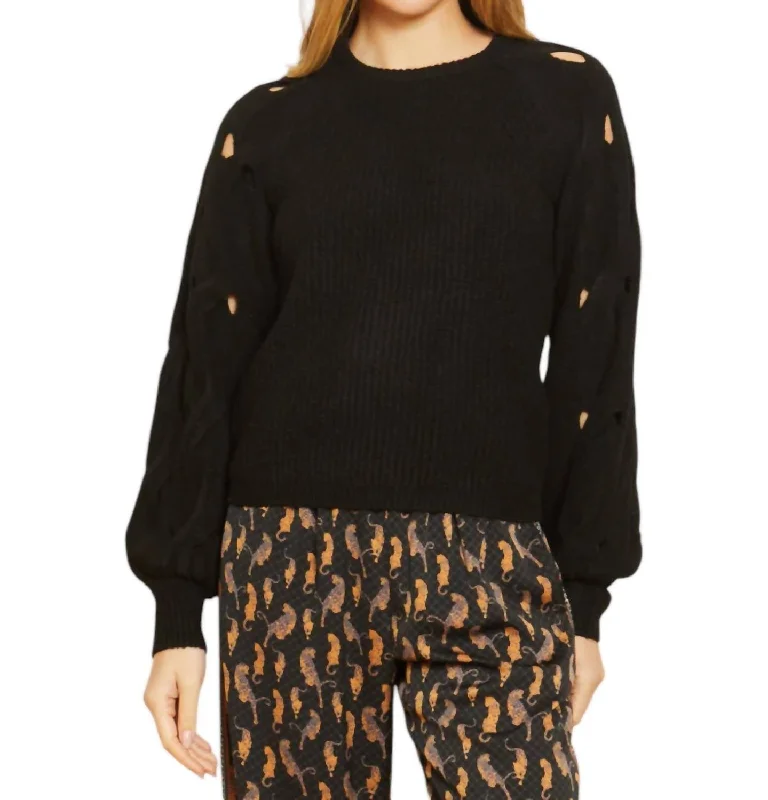 Affordable Women's Clothing Sale Online Camille Sweater In Black