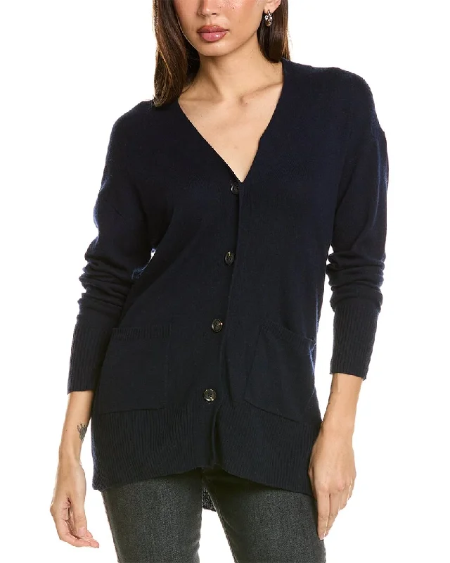 Comfort Centric Apparel Reiss Carly Wool-Blend Button-Through Cardigan