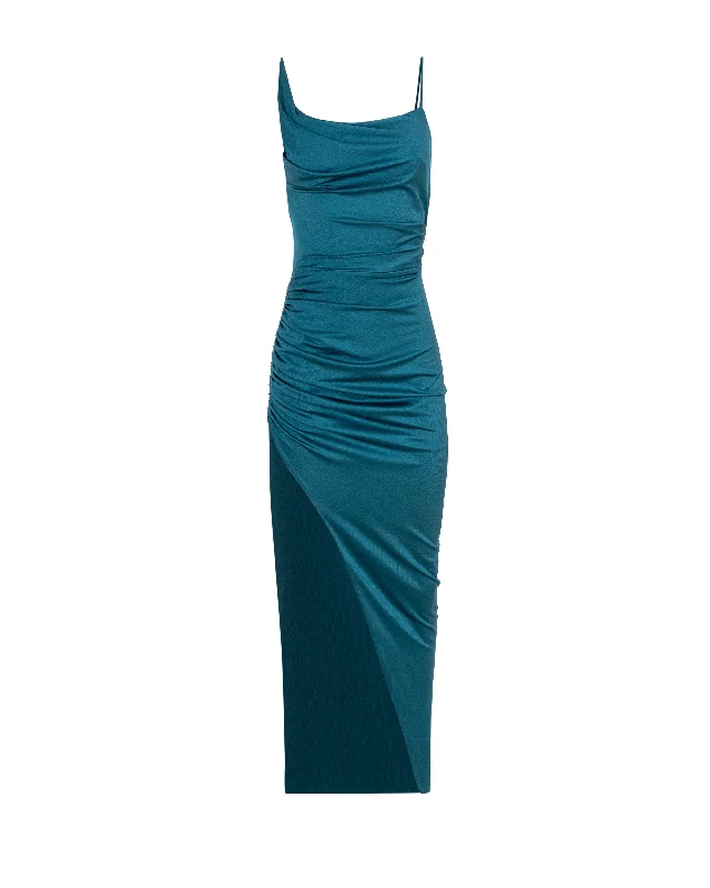 Women's Clothing Online Sale Aquamarine slip style maxi dress