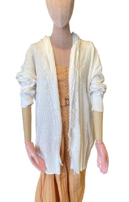 Gift Ideas Massimo Long Cardigan In Cloud