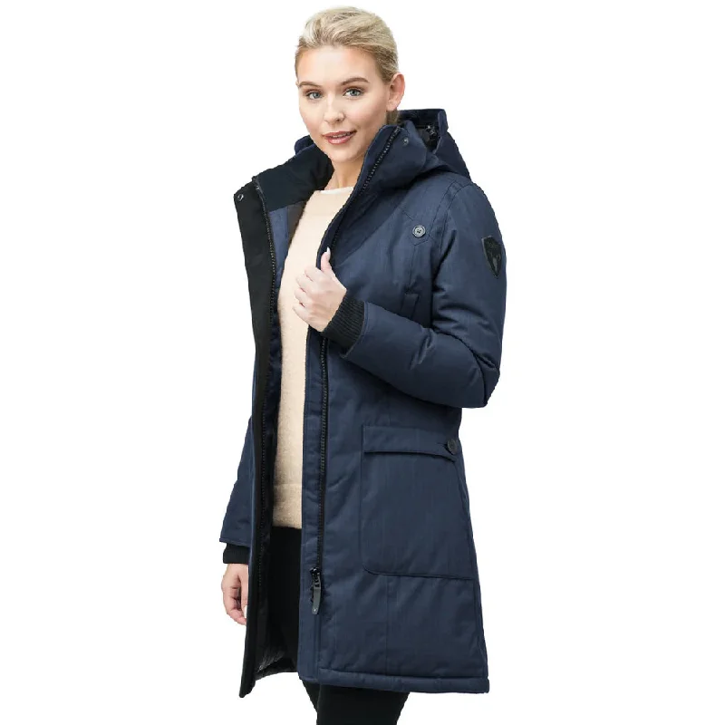 Athleisure Wear Merideth Ladies Parka Navy