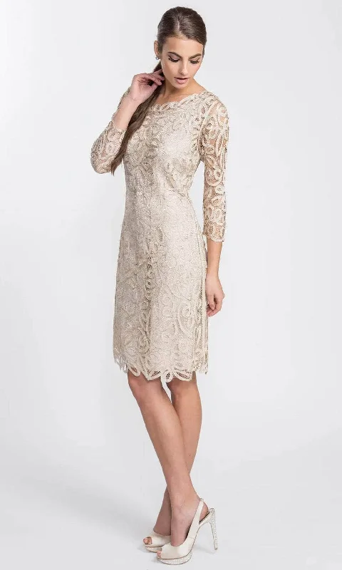 Women's Fashion Hotspots Soulmates D1322 - Hand Crochet Classic Short Dress