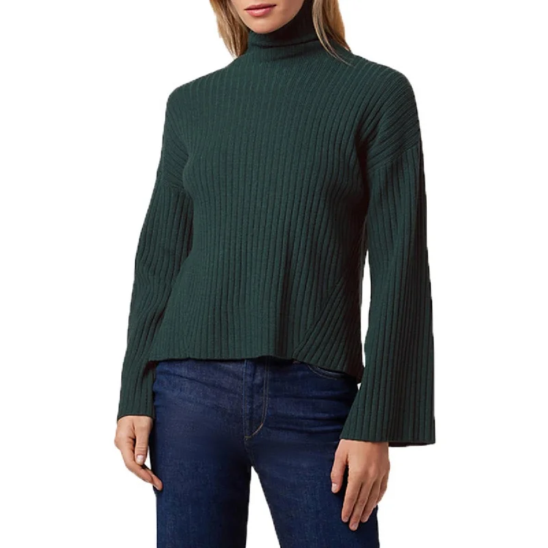 Bid Farewell To The Old Season Womens Ribbed Long Sleeves Pullover Sweater