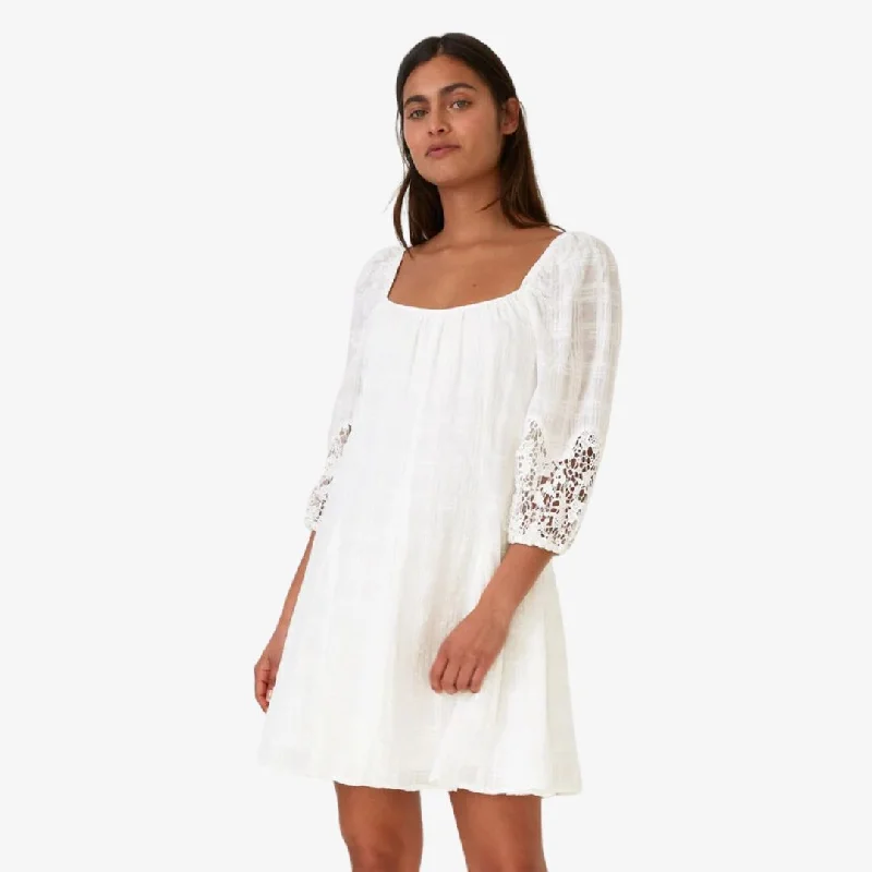 Boutique Dress Online Hope Mini Dress (Off White)