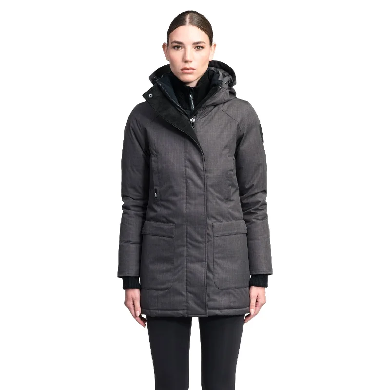 Chic Outfits Carla Furless Women's Parka Steel Grey