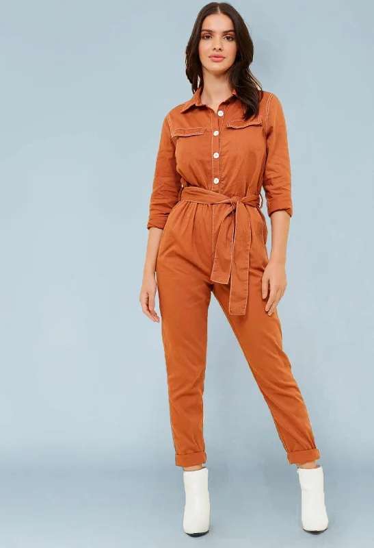 Contemporary Women's Clothing Our Lady of Leisure Gimlet Boilersuit