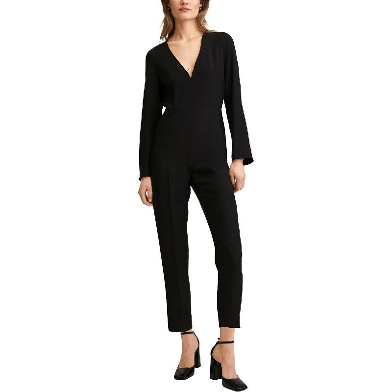 Women's Clothing MNG Womens O-Ring Long Sleeves Jumpsuit