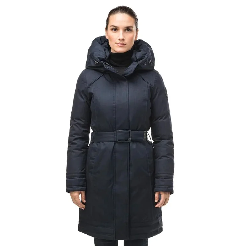 Business Casual Outfits Astrid Ladies Parka Navy