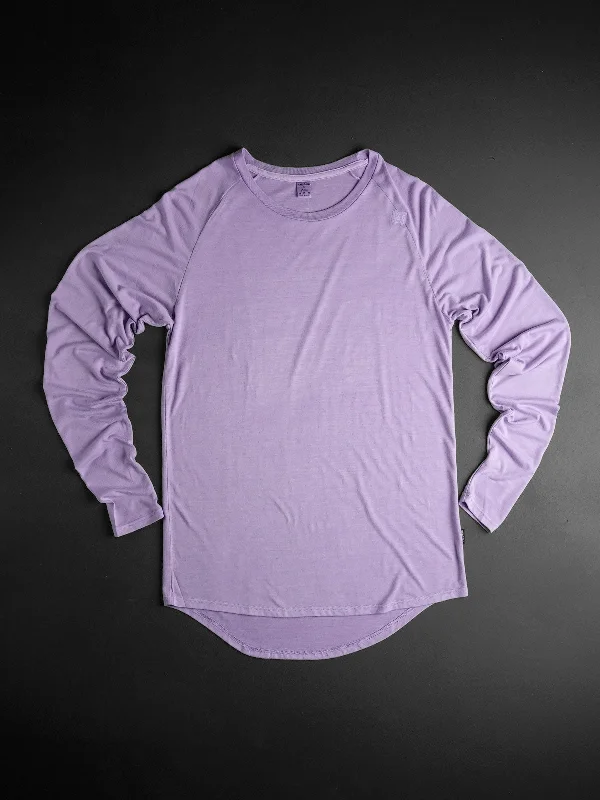 Stylish Savings MOTO LONG SLEEVE - PURPLE