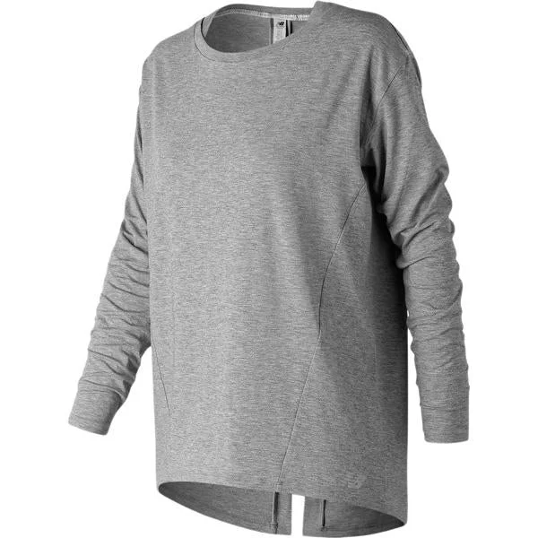 Sporty Streetwear Women's Studio Relaxed Long Sleeve