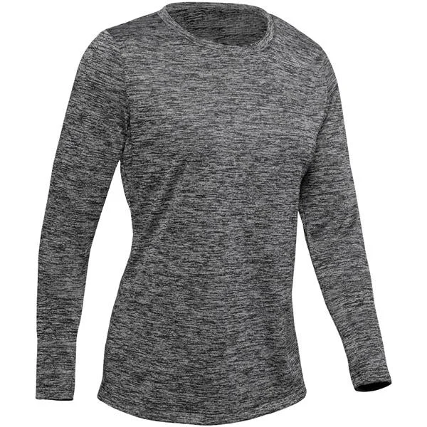 Embrace New Fashion Women's Tech Long Sleeve Crew Twist