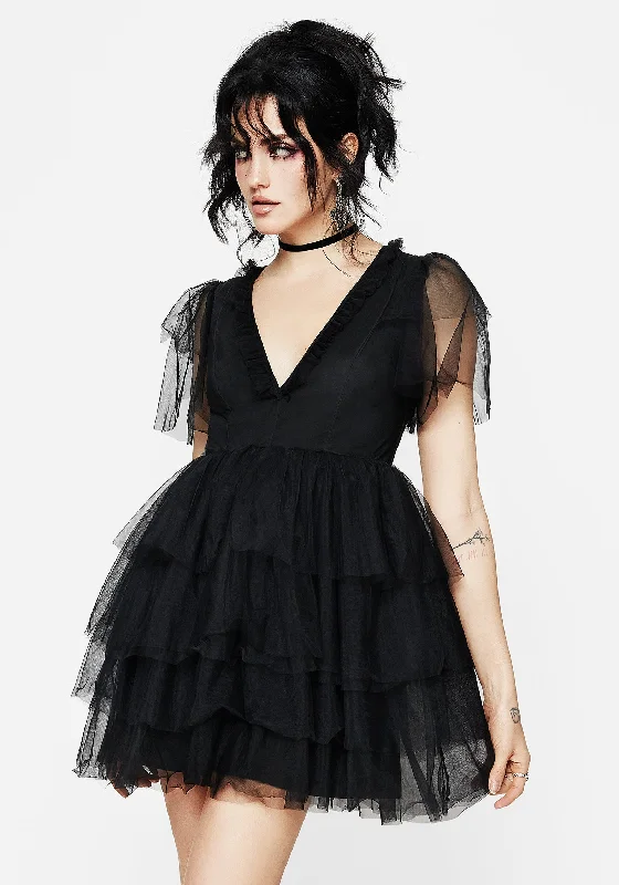 Limited Styles Krysta Tulle Mini Dress