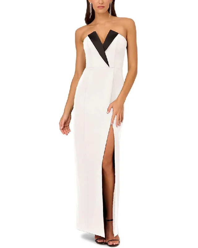 Exclusive Sale Liv Foster Stretch Crepe Column Gown