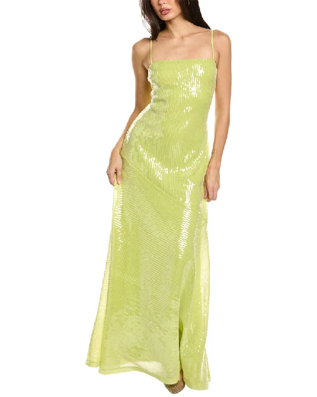 Minimalist Women's Fashion Clothing ML Monique Lhuillier Neomi Sequin Gown