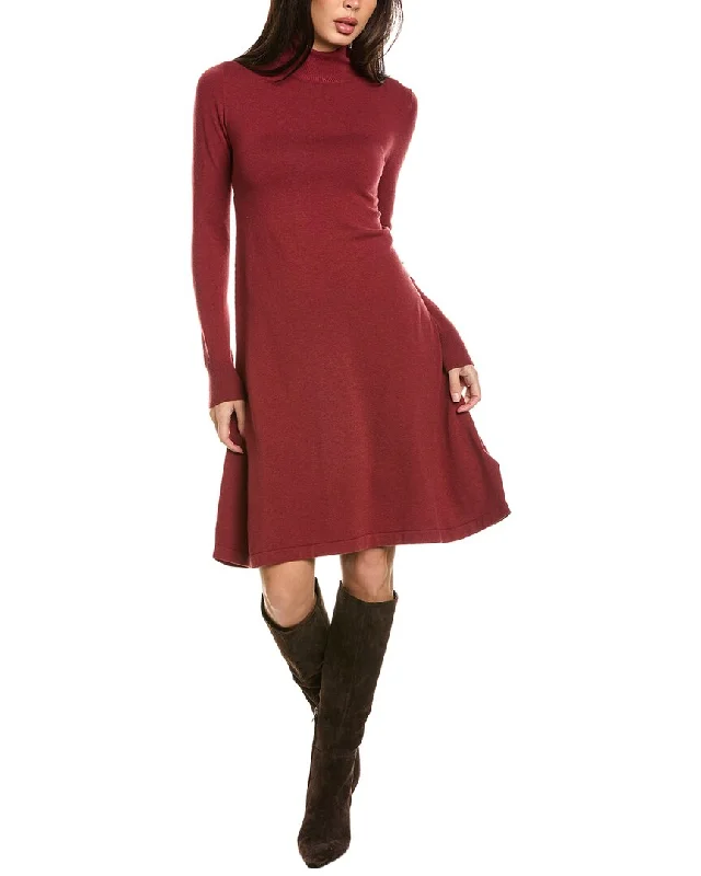 Chic & Cozy Apparel Weekend Max Mara Sesia Silk & Wool-Blend Sweaterdress