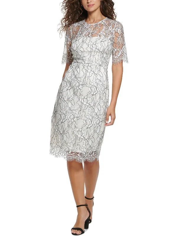 Exclusive Discount Womens Lace Lined Sheath Dress