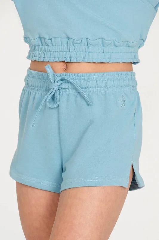 Best Online Boutiques For Women Cozy Short in Arctic Blue