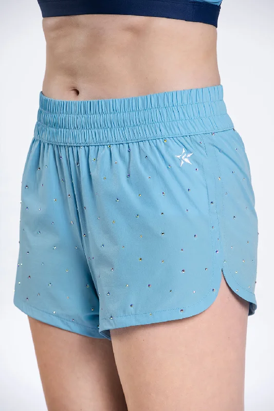 Seasonal Picks Game Changer Short in Blue Belle