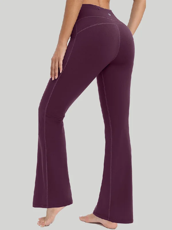 You'Ll Love Us Because IUGA Fleece Lined Bootcut Yoga Pants with Pockets