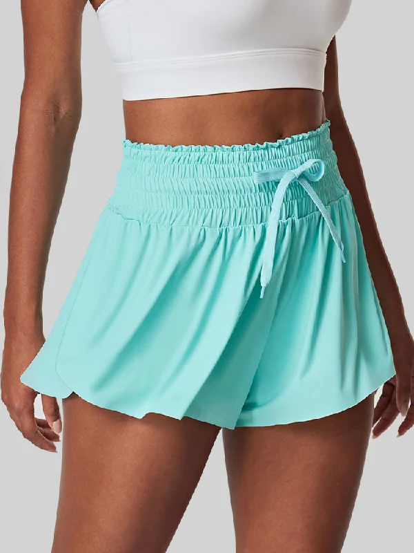 Sale On Sale IUGA High Waist Flowy Shorts with Pockets