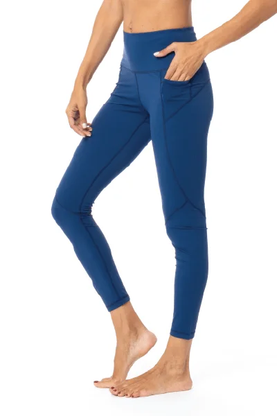 Sale Clothes Online Kris Double Pocket Legging 7/8, Royal Blue (Whisper)