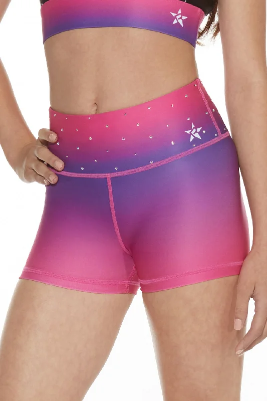 Current Trends Legendary Compression Short in Purple Power