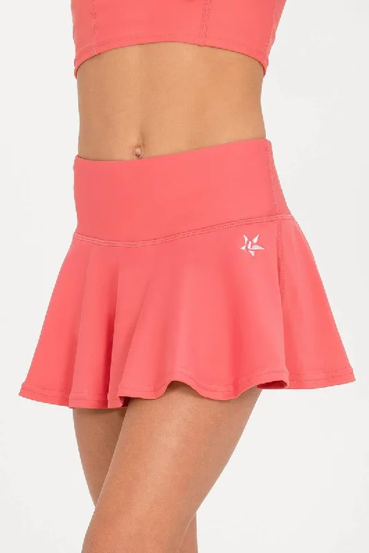 Women Online Clothing Boutiques Legendary Flouncy Skirt in Sweet Coral