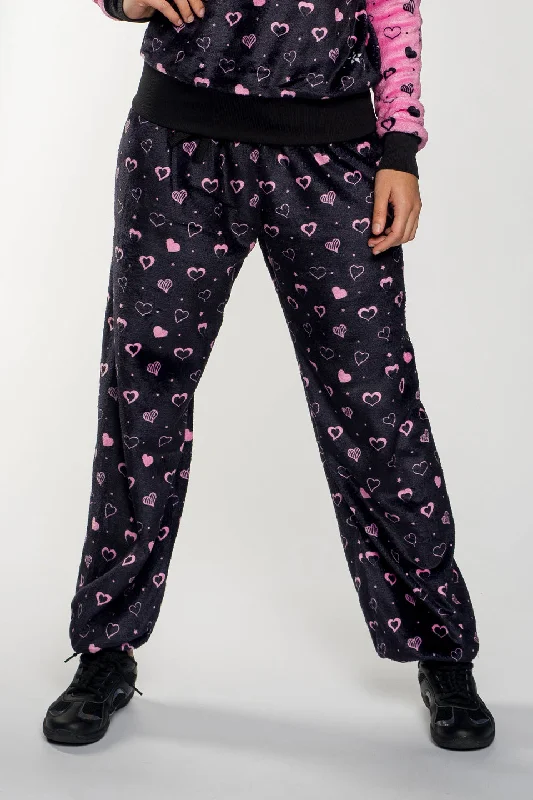 VIP Member Discount Plush Jogger in Rebel Love