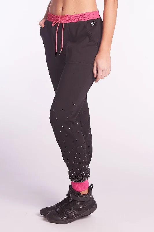 Sale Clearance Relax Jogger in Hyper Pink Crystal